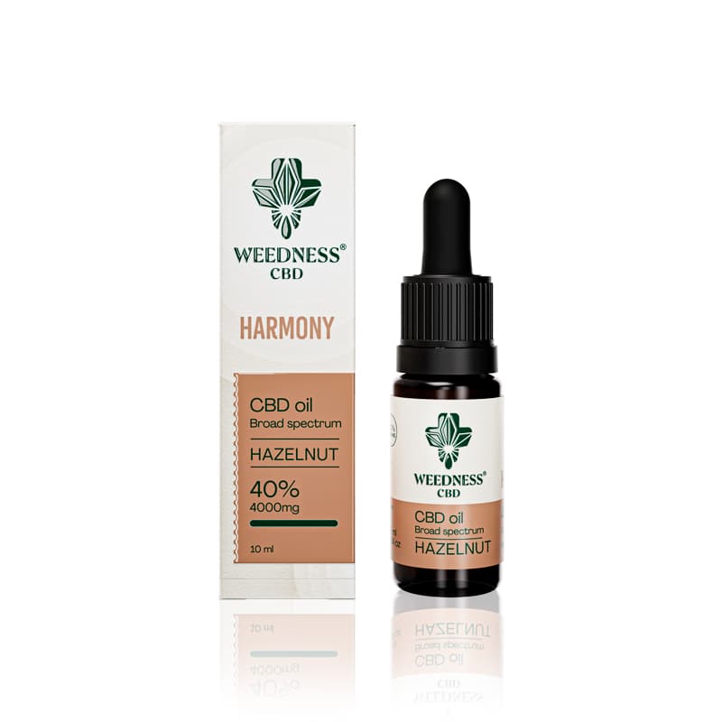 Harmony CBD Oil 40% | Hazelnut 10 ml