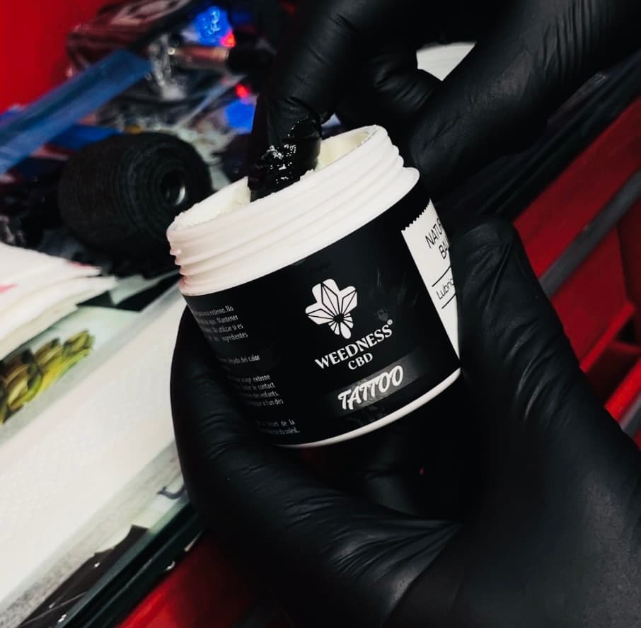 Natural Tattoo Balm with 500mg CBD and 500mg CBG