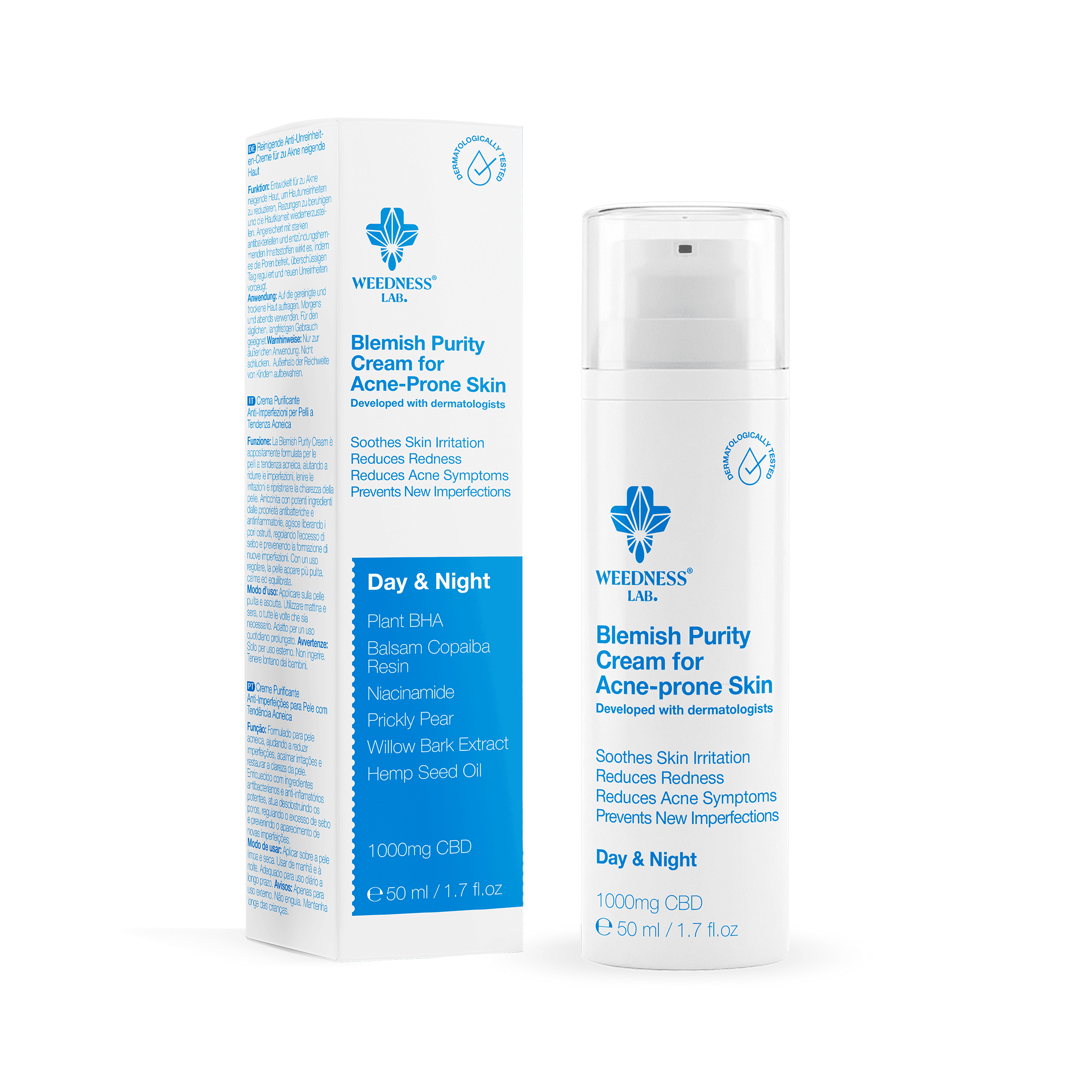 Blemish Purity CBD Cream for Acne-prone skin