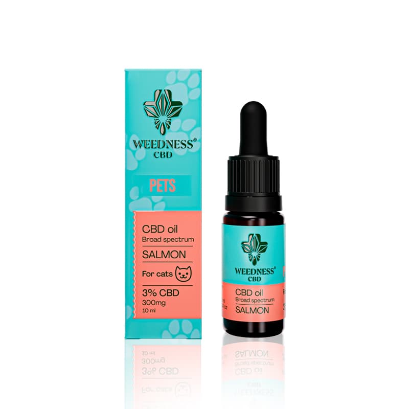 CBD Oil 3% for cats | Salmon 10ml