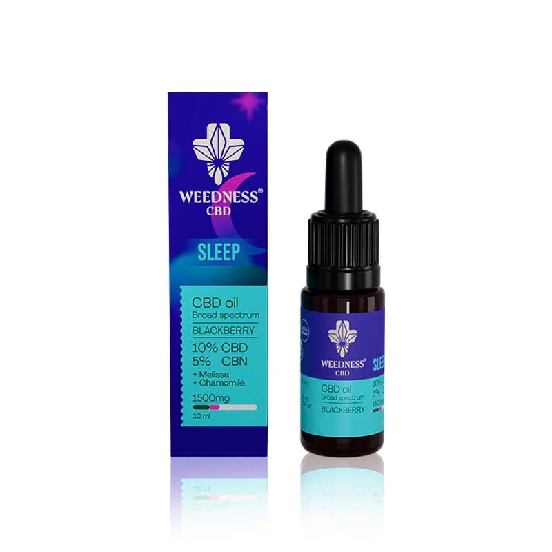 Sleep CBD Oil 10% + CBN 5% | Blackberry 10ml