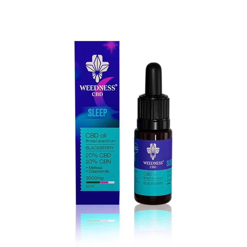 Sleep CBD Oil 20% + CBN 10% | Blackberry 10ml