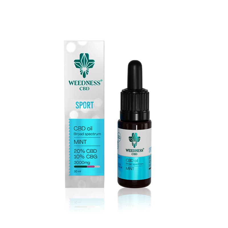 Sport Oil CBD 20% + CBG 10% | Peppermint 10ml