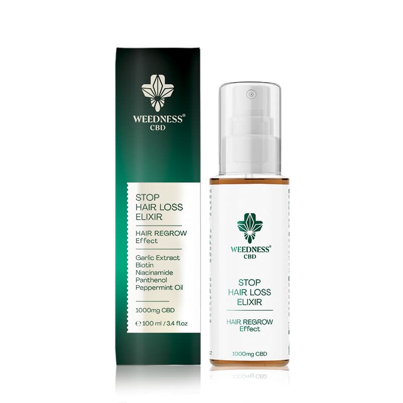 Stop Hair Loss Elixir with 1000mg CBD