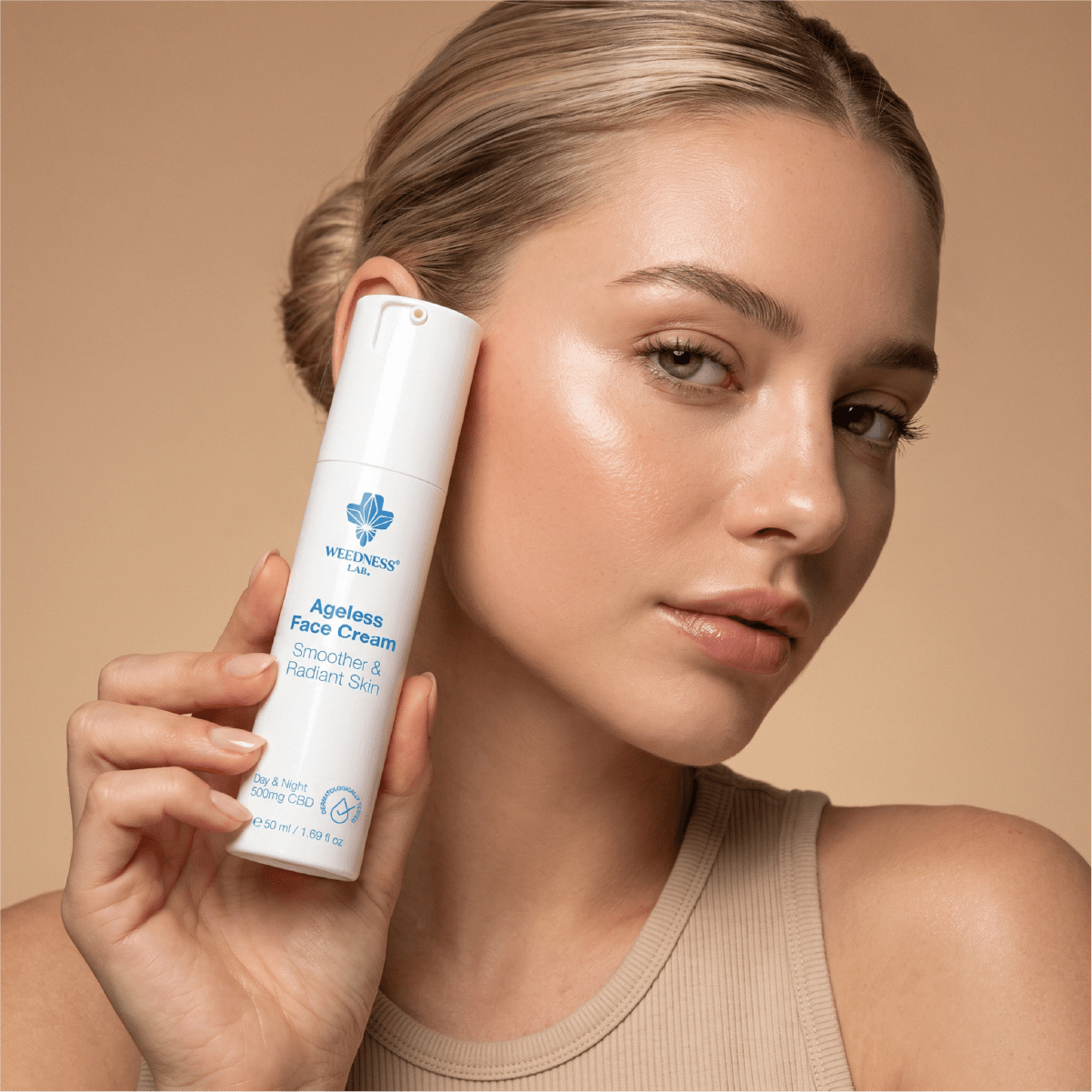 24h Anti-aging facial cream | 500mg CBD 50ml