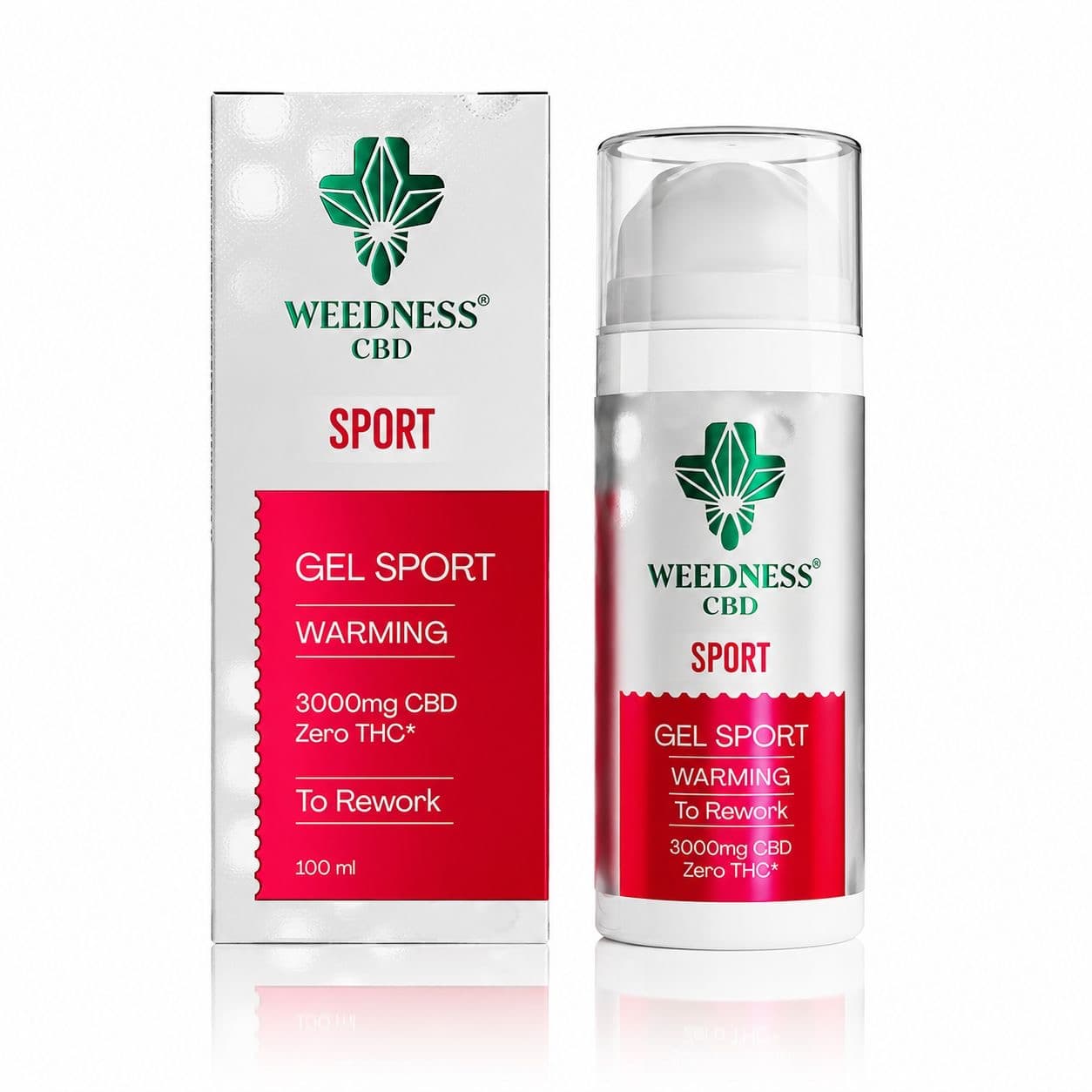 Sport Muscle & Joint Gel (Warming Effect) 3000mg CBD | 0THC