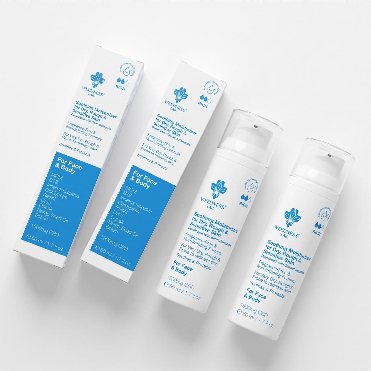 Restorative CBD Cream for Dry, Flaky and Psoriasis-prone skin