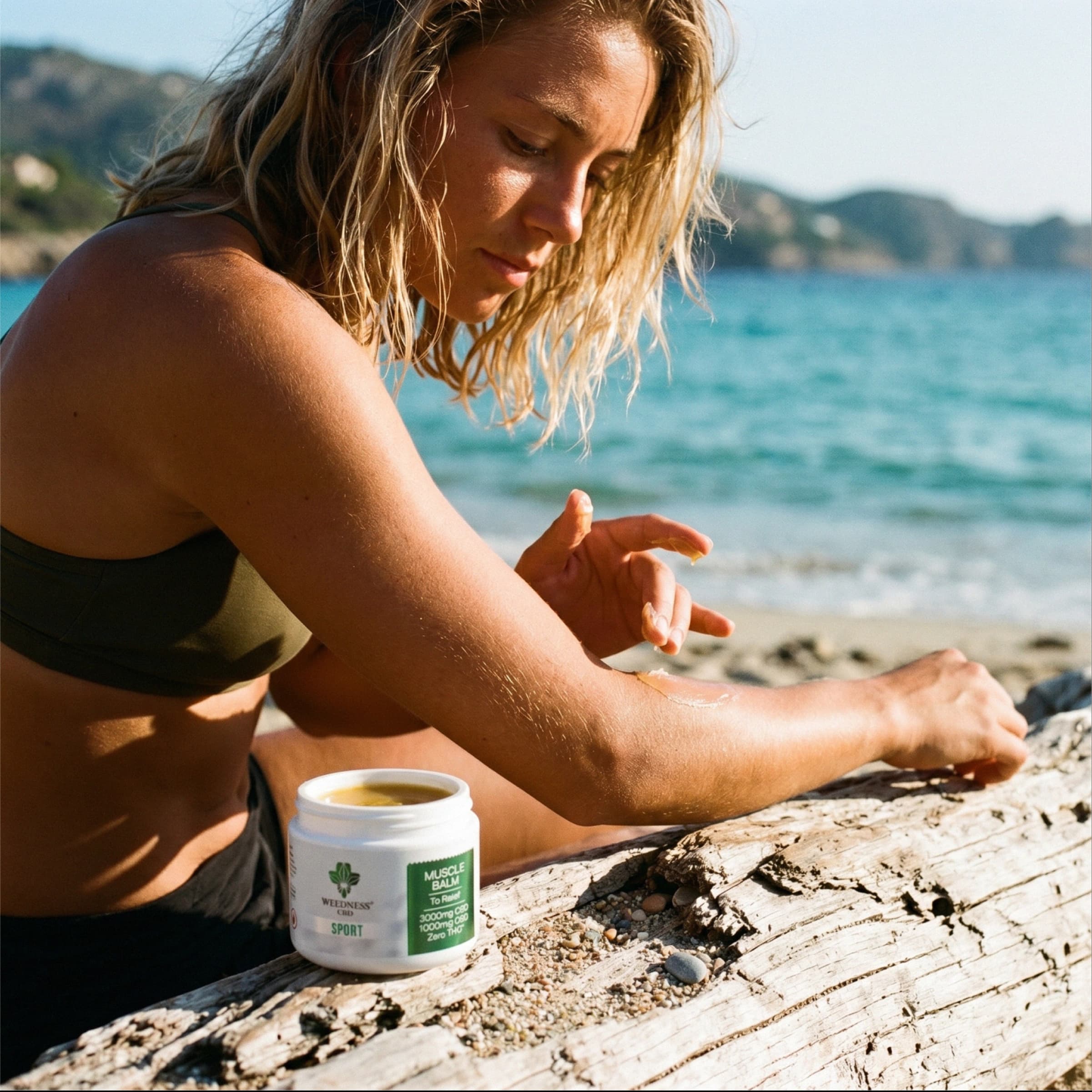 Sport Muscle Relief Balm 3000mg CBD and 1000mg CBG