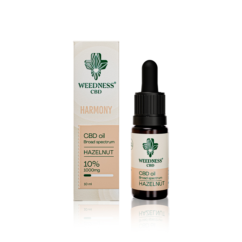 Harmony CBD Oil 10% | Hazelnut 10ml