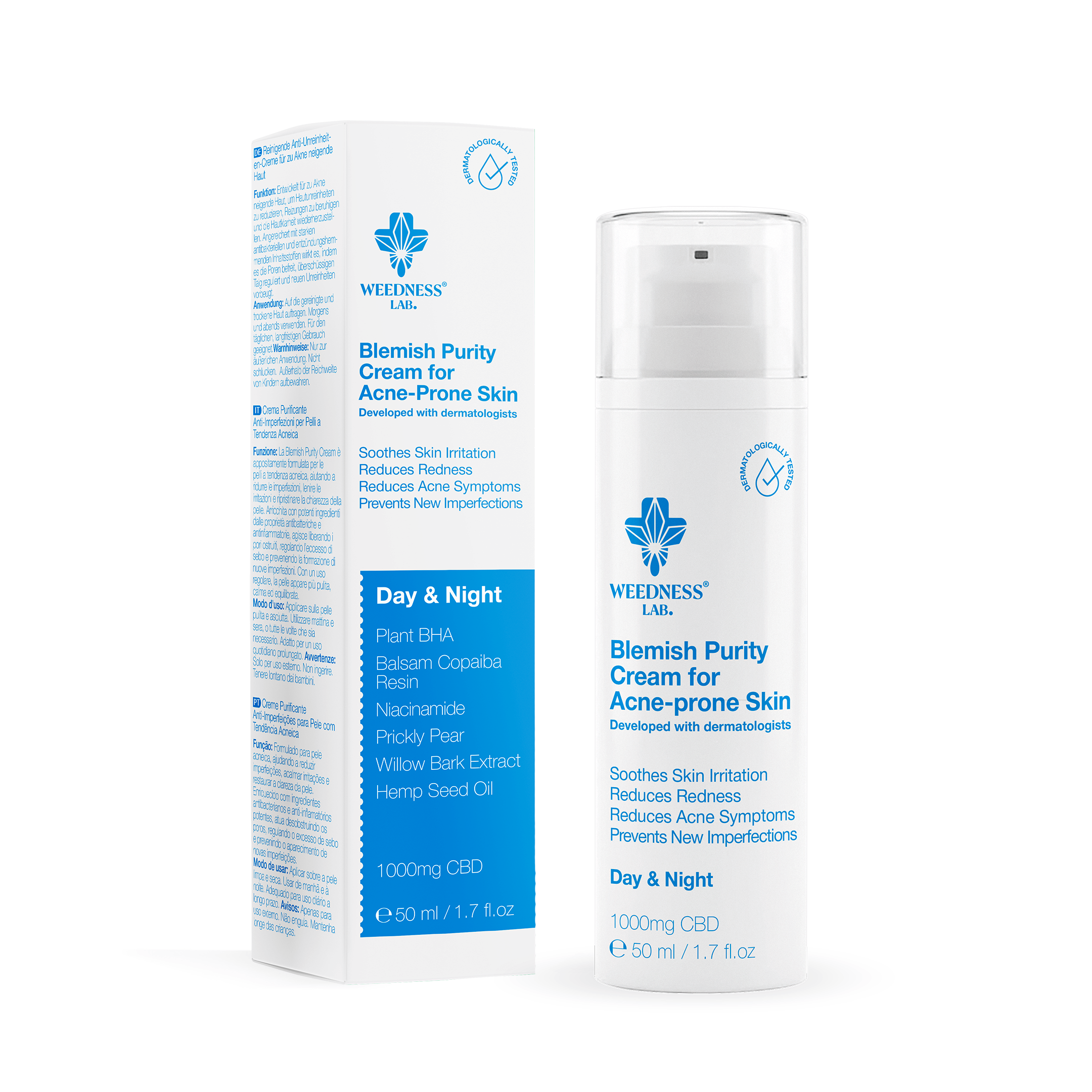 Blemish Purity CBD Cream for Acne-prone skin