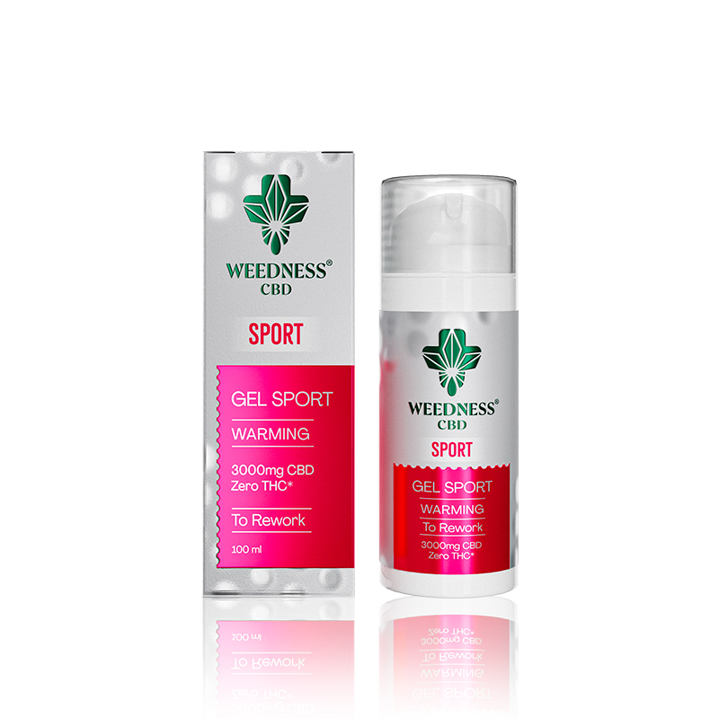 Sport Muscle & Joint Gel (Warming Effect) 3000mg CBD | 0THC