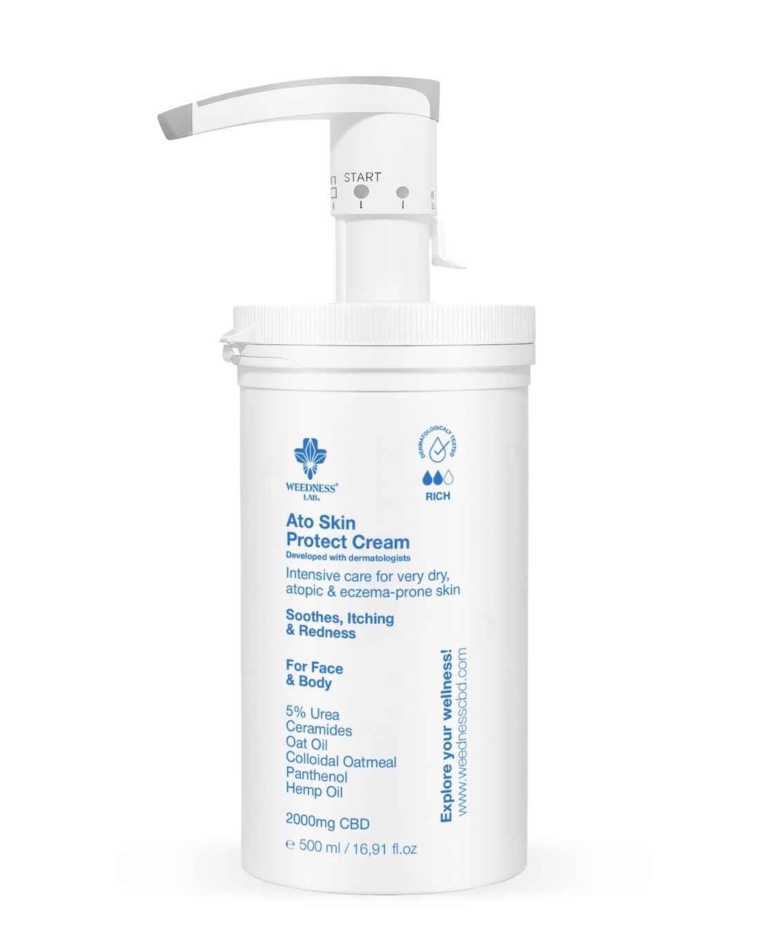 CBD Cream for dry, atopic and eczema-prone skin