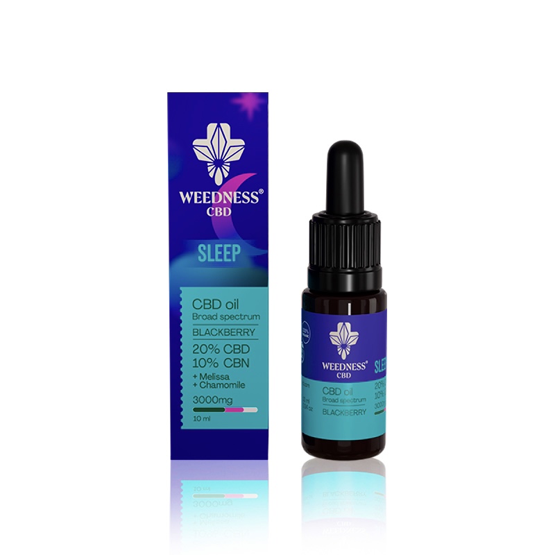 Sleep CBD Oil 20% + CBN 10% | Blackberry 10ml